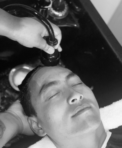 Shampooing Hair